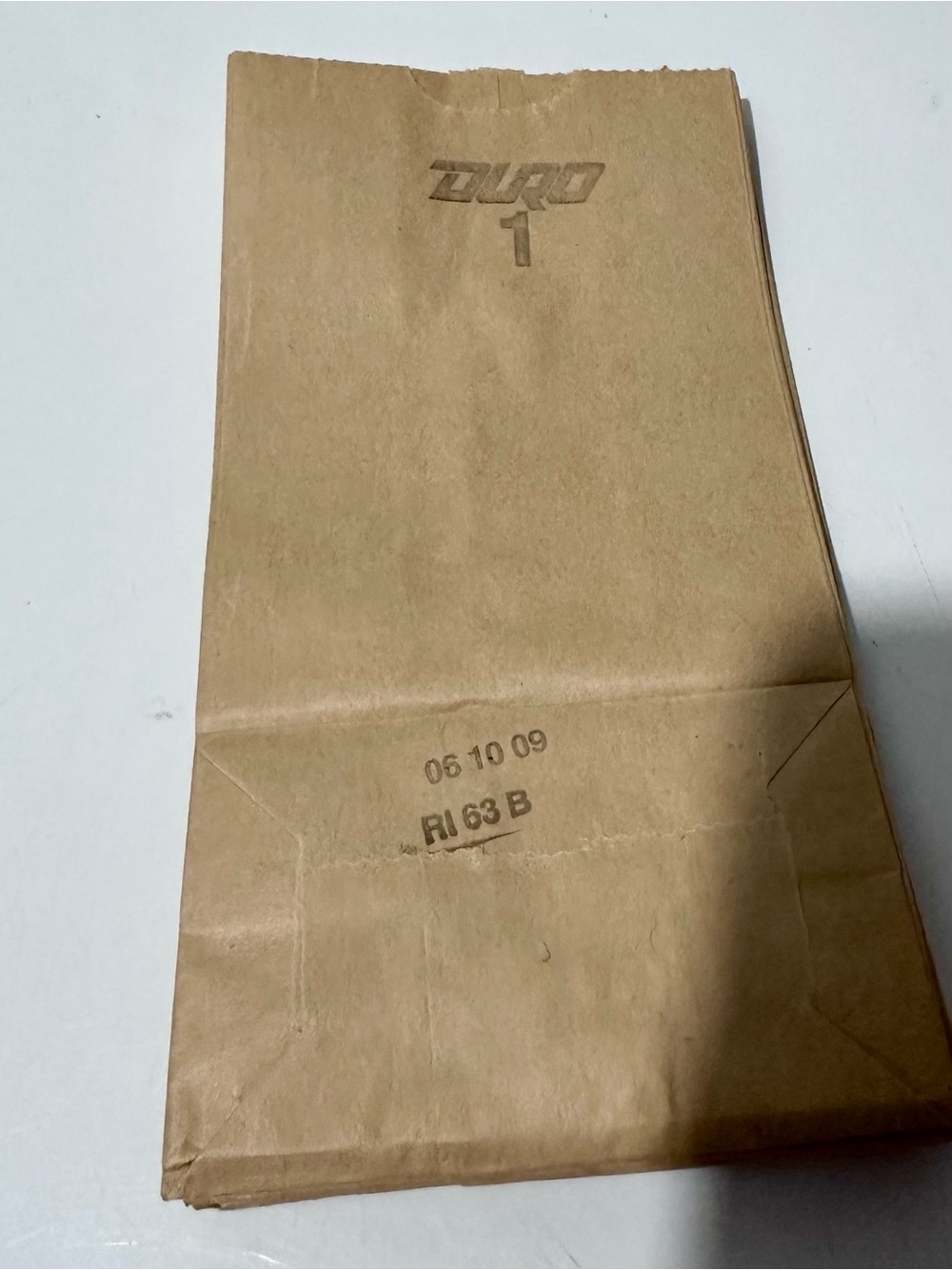 Duro #1 Brown Paper Bag (Qty 100+)